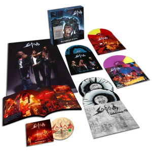 Sodom - Get What You Deserve (Boxset / Coloured Vinyl / 5LP + 1 DVD) i gruppen VI TIPSER / Fredagsutgivelser / 2026-02-27 hos Bengans Skivbutik AB (5651418)