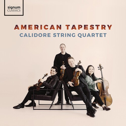 Calidore Quartet - American Tapestry i gruppen CD / Klassisk hos Bengans Skivbutik AB (5651711)