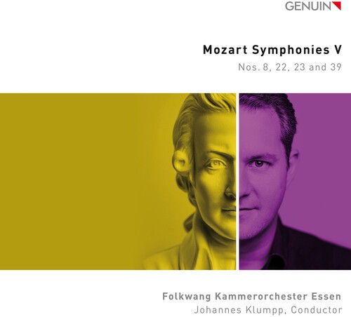 Mozart W A - Symphonies V - Nos. 8, 22, 23 & 39 i gruppen CD / Klassisk hos Bengans Skivbutik AB (5651712)