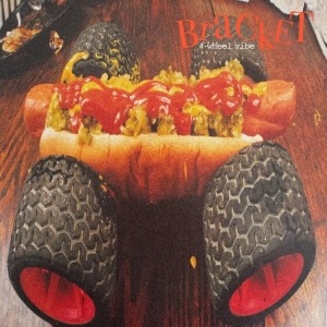 Bracket - 4-Wheel-Vibe (Colored Vinyl Lp) i gruppen VINYL / Kommende / Pop-Rock hos Bengans Skivbutik AB (5652001)