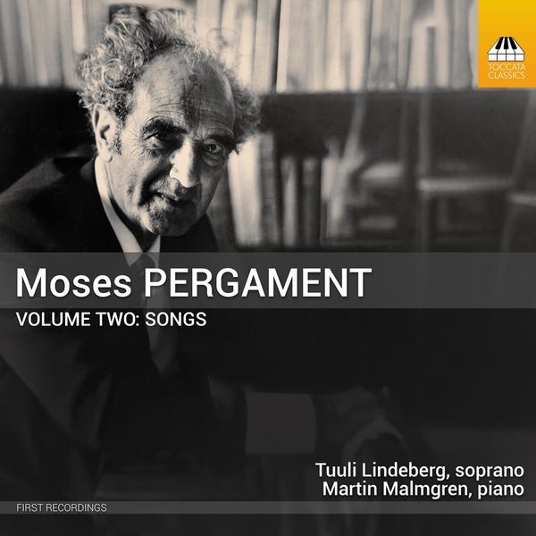 Tuuli Lindeberg Martin Malmgren - Moses Pergament, Vol. 2 - Songs i gruppen CD / Klassisk hos Bengans Skivbutik AB (5652011)