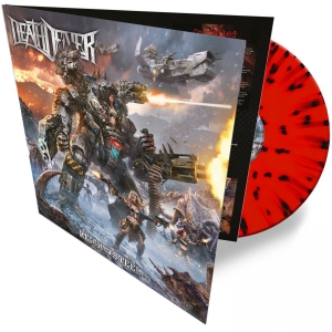 Death Dealer - Reign Of Steel (Red/Black Splatter i gruppen VINYL / Kommende / Metal hos Bengans Skivbutik AB (5652054)