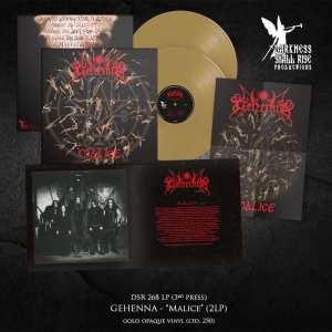 Gehenna - Malice (Our Third Spell) (2 Lp Gold i gruppen VINYL / Kommende / Metal hos Bengans Skivbutik AB (5652331)