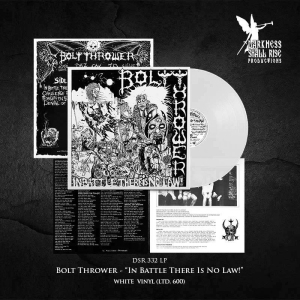 Bolt Thrower - In Battle There Is No Law (White Vi i gruppen VINYL / Kommende / Metal hos Bengans Skivbutik AB (5652340)