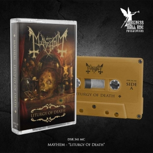 Mayhem - Liturgy Of Death (Mc) i gruppen Kommende / Metal hos Bengans Skivbutik AB (5652344)