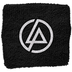 Linkin Park - Lp Logo Embroidered Wristband i gruppen MERCHANDISE / Merch / Metal hos Bengans Skivbutik AB (5653066)