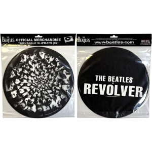 Beatles - Revolver & Faces Slipmat Pair i gruppen MERCHANDISE / Merch / Pop-Rock hos Bengans Skivbutik AB (5653098)