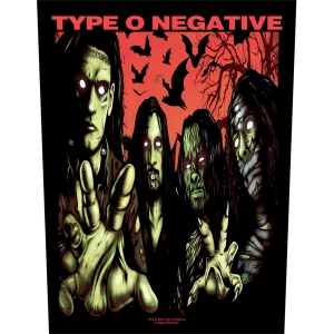 Type O Negative - Halloween Back Patch i gruppen MERCHANDISE / Tøypatch / Heavy Metal hos Bengans Skivbutik AB (5653104)
