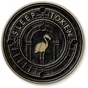 Sleep Token - Even In Arcadia Crest Pin Badge i gruppen MERCHANDISE / Merch / Metal hos Bengans Skivbutik AB (5653120)