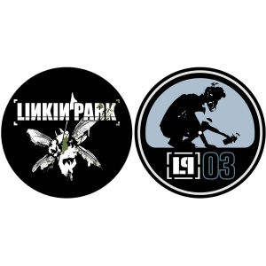 Linkin Park - Hybrid Theory / Meteora Slipmat Pair i gruppen MERCHANDISE / Merch / Metal hos Bengans Skivbutik AB (5653123)