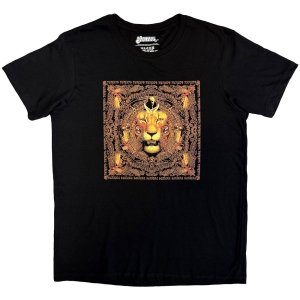 Santana - Lionhead Frame Uni Bl T-Shirt i gruppen MERCHANDISE / T-shirt / Pop-Rock hos Bengans Skivbutik AB (5653221r)