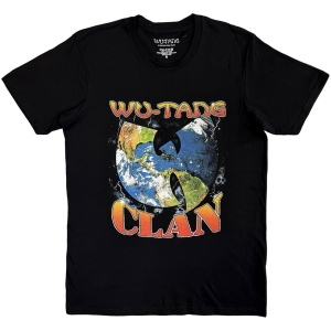 Wu Tang - World Uni Bl T-Shirt i gruppen MERCHANDISE / T-shirt / Hip Hop-Rap hos Bengans Skivbutik AB (5653227r)