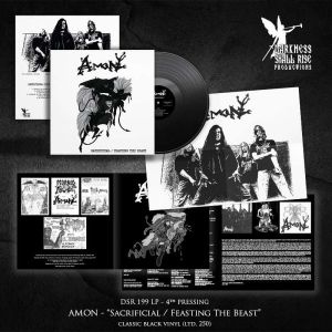 Amon - Sacrificial/Feasting The Beast (Bla i gruppen VINYL / Kommende / Metal hos Bengans Skivbutik AB (5653289)