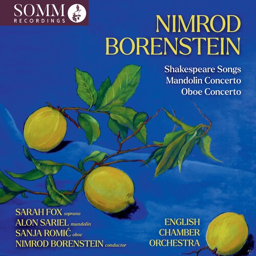 Nimrod Borenstein - Shakespeare Songs Mandolin Concert i gruppen CD / Klassisk hos Bengans Skivbutik AB (5653889)