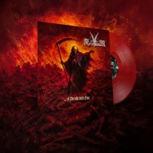 In Aeternum - Of Death And Fire (Red Vinyl Lp) i gruppen VINYL / Kommende / Metal hos Bengans Skivbutik AB (5654350)