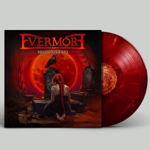 Evermore - Mournbraid (Red Marbled Vinyl Lp) i gruppen VINYL / Kommende / Metal hos Bengans Skivbutik AB (5654517)