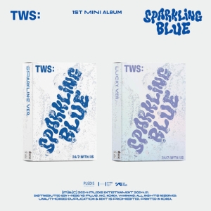 Tws  - Sparkling Blue - 1St Mini Album (Sparkling Ver.) i gruppen CD / K-Pop hos Bengans Skivbutik AB (5654682)