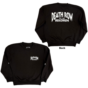 Death Row - Logo Uni Bl Sweatshirt i gruppen MERCHANDISE / Sweatshirt /  /  hos Bengans Skivbutik AB (5654704)