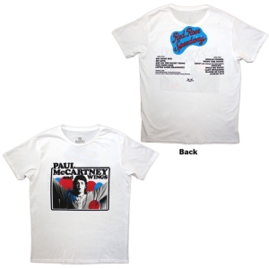 Paul Mccartney - Photo Rose Uni Wht T-Shirt i gruppen MERCHANDISE / T-shirt / Nyheter / Pop-Rock hos Bengans Skivbutik AB (5654725)