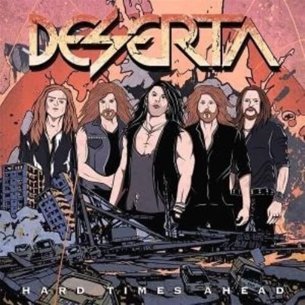 Deserta - Hard Times Ahead i gruppen CD / Metal hos Bengans Skivbutik AB (5654963)