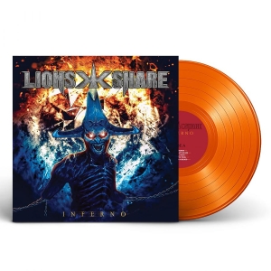 Lions Share - Inferno (Orange Vinyl Lp) i gruppen VINYL / Kommende / Metal hos Bengans Skivbutik AB (5655061)