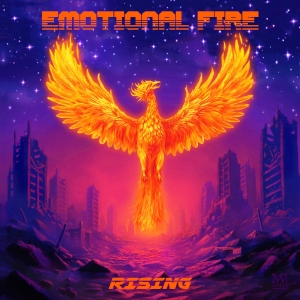 Emotional Fire - Rising i gruppen CD / Kommende / Metal hos Bengans Skivbutik AB (5655095)