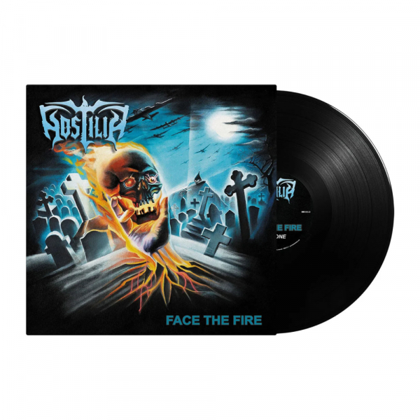 Hostilia - Face The Fire (Black Vinyl LP) i gruppen VINYL / Toppselgere hos Bengans Skivbutik AB (5655419)