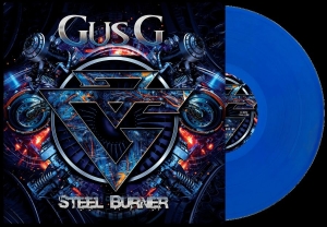 Gus G. - Steel Burner (Blue Vinyl Lp) i gruppen VINYL / Kommende / Metal hos Bengans Skivbutik AB (5655594)