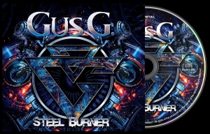 Gus G. - Steel Burner i gruppen CD / Kommende / Metal hos Bengans Skivbutik AB (5655693)