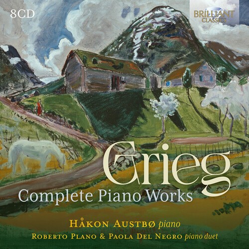 Edvard Grieg - Complete Piano Works i gruppen CD / Klassisk hos Bengans Skivbutik AB (5655947)