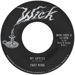 Fast Kids - My Advice B/W Out Of State Plates i gruppen VINYL / Nyheter / Pop-Rock hos Bengans Skivbutik AB (5656015)