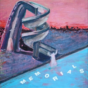Memorials - Memorial Waterslides (Blue Vinyl) i gruppen VINYL / Kommende / Pop-Rock hos Bengans Skivbutik AB (5656548)