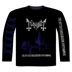 Mayhem - L/S De Mysteriis Dom Sathanas (L) i gruppen MERCHANDISE / T-shirt / Kommende / Metal hos Bengans Skivbutik AB (5656584)