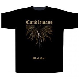 Candlemass - T/S Black Star (Xxl) i gruppen MERCHANDISE / T-shirt / Kommende / Metal hos Bengans Skivbutik AB (5656611)