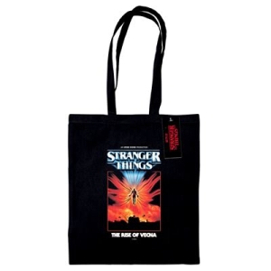 Stranger Things - (Rise Of Vecna) Black Tote Bag i gruppen MERCHANDISE / Merch / TV-serie hos Bengans Skivbutik AB (5656657)