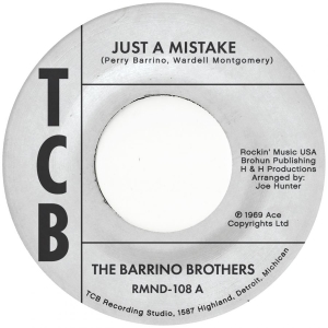 Barrino Brothers The - Just A Mistake / I'll Take My Flowe i gruppen VINYL / Kommende / RnB-Soul hos Bengans Skivbutik AB (5656693)