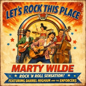 Marty Wilde - Let's Rock This Place - Vinyl Editi i gruppen VINYL / Kommende / Pop-Rock hos Bengans Skivbutik AB (5656813)