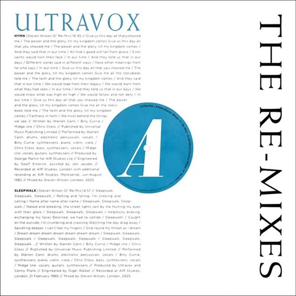 Ultravox - The Re-Mixes i gruppen VI TIPSER / Record Store Day / RSD 2026 hos Bengans Skivbutik AB (5657186)