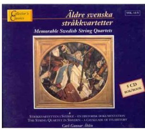 Diverse Stråkkvartetter - Äldre Svenska Stråkkvartetter Box i gruppen CD / Toppselgere hos Bengans Skivbutik AB (5657352)