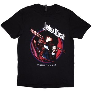 Judas Priest - Stained Class Album Circle Uni Bl T-Shirt i gruppen MERCHANDISE / T-shirt / Nyheter / Metal hos Bengans Skivbutik AB (5657716r)