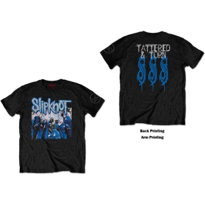 Slipknot - 20Th Anni - Tattered & Torn Uni Bl T-Shirt i gruppen MERCHANDISE / T-shirt / Nyheter / Metal hos Bengans Skivbutik AB (5657720r)
