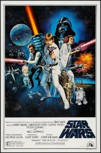 Movie Poster - Star Wars Episode 4 New Hope Style  (91,5 X 61 Cm) i gruppen MERCHANDISE / Poster / TV-serie hos Bengans Skivbutik AB (5658056)