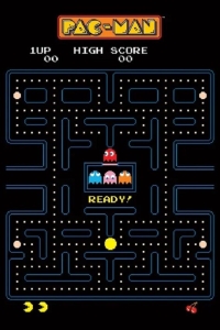 Game Poster - Pac-Man - Maze (91,5 X 61 Cm) i gruppen MERCH hos Bengans Skivbutik AB (5658071)
