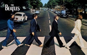 Beatles - Abbey Road (91,5 X 61 Cm) i gruppen MERCHANDISE / Poster / Pop-Rock hos Bengans Skivbutik AB (5658075)