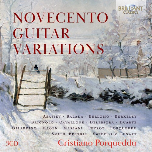 Cristiano Porqueddu - Novecento Guitar Variations i gruppen VI TIPSER / Fredagsutgivelser / 2026-04-17 hos Bengans Skivbutik AB (5658456)