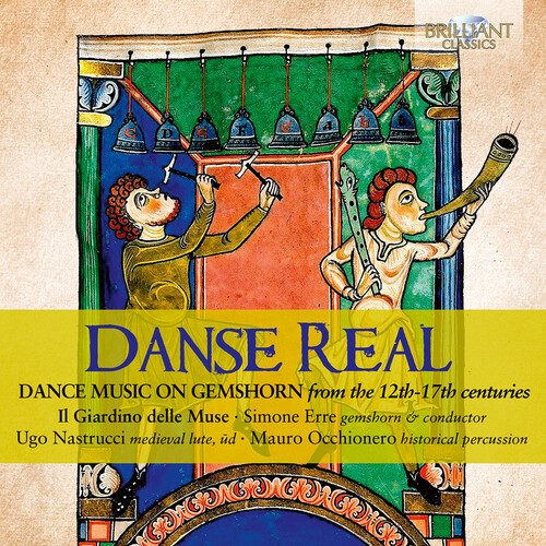 Il Giardino Delle Muse Simone Erre - Danse Real - Dance Music On Gemshor i gruppen CD / Klassisk hos Bengans Skivbutik AB (5658486)
