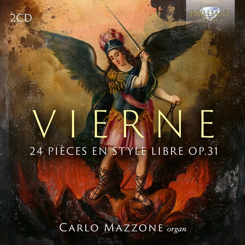 Louis Vierne - 24 Pieces En Style Libre, Op. 31 i gruppen CD / Klassisk hos Bengans Skivbutik AB (5658488)