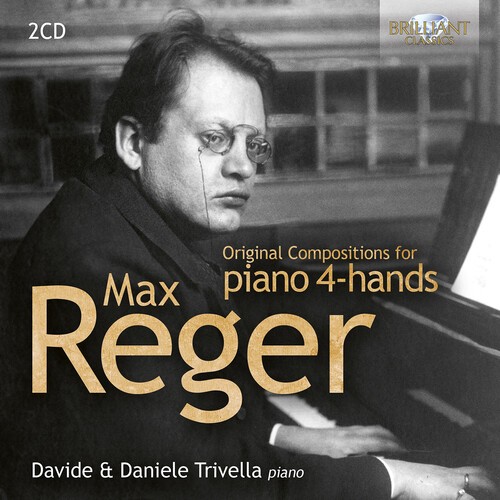 Max Reger - Original Compositions For Piano 4-H i gruppen CD / Klassisk hos Bengans Skivbutik AB (5658489)