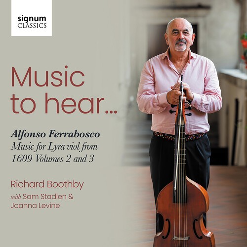 Alfonso Ferrabosco Ii - Music To Hear - Music For Lyra Viol i gruppen VI TIPSER / Fredagsutgivelser / 2026-04-17 hos Bengans Skivbutik AB (5658606)
