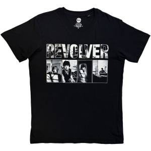The Beatles - Revolver Portraits Uni Bl T-Shirt i gruppen MERCHANDISE / T-shirt / Kommende / Pop-Rock hos Bengans Skivbutik AB (5658950r)